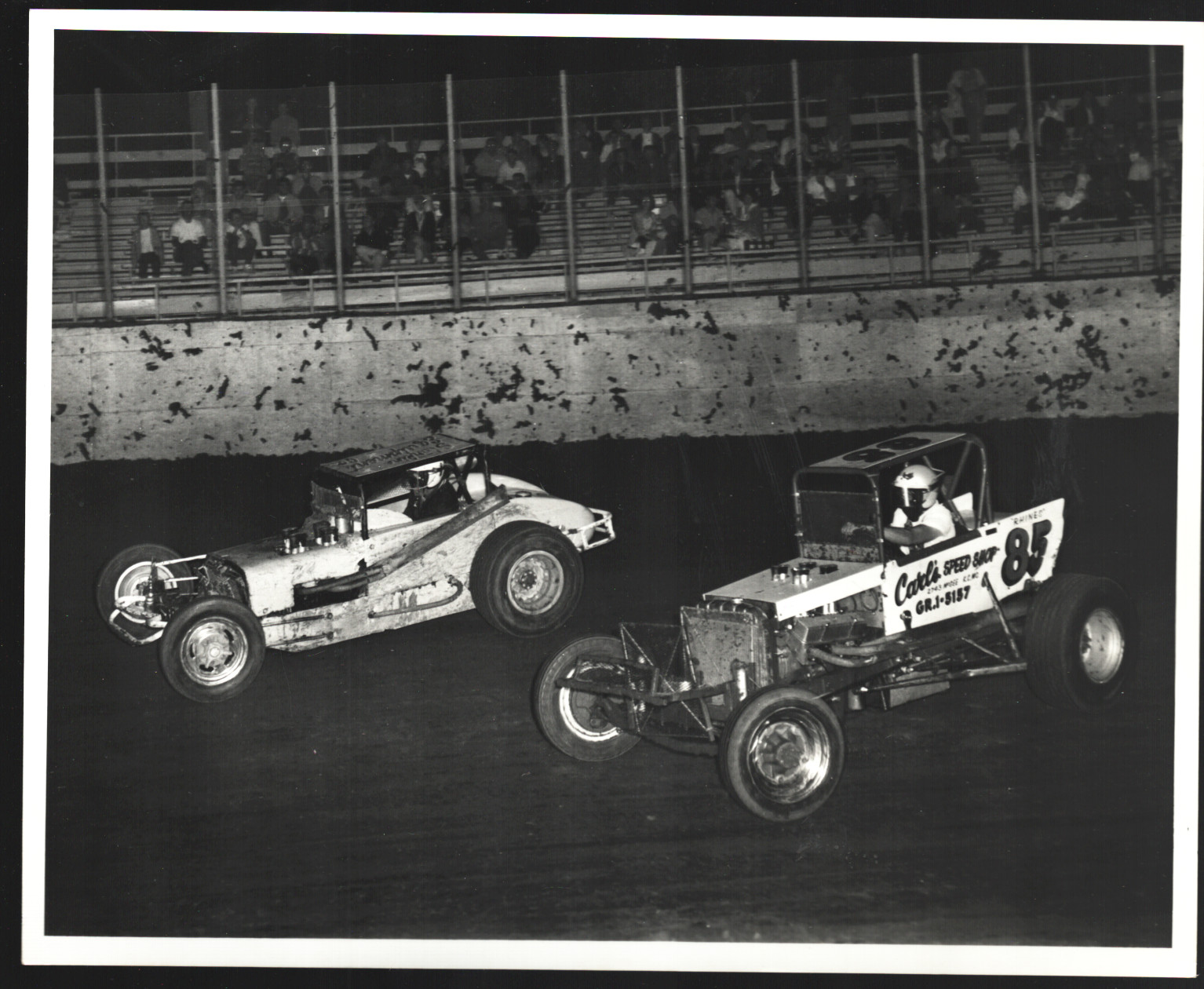 Olympic Stadium Kansas City Mo. 8 x 10 B&W Photo (1965)