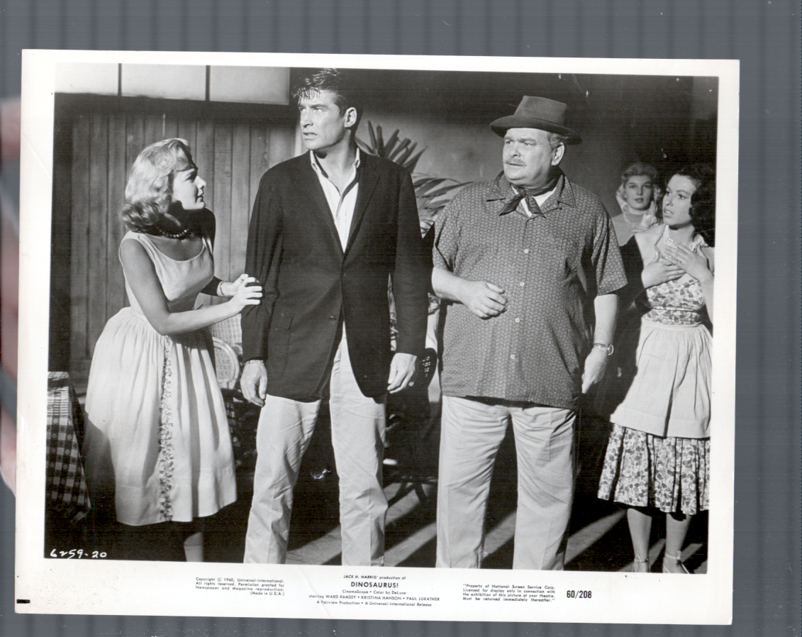 Dinosaurus!-Still-1960-Ward Ramsey, Wayne C. Treadway, Kristina Hanson-FN