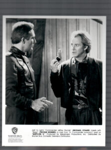 Babylon 5-Still-1993-8x10-Michael O'Hare, Tristan Rogers, TV Series-VF