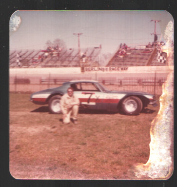 Mike Johnson #74 Late Model Stock Car Camaro Photo (1975)