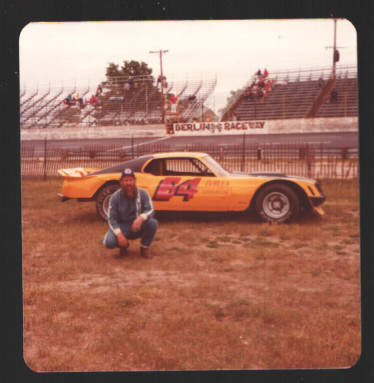 Gene Eding #63 Late Model Stock Car Camaro Photo (1975)