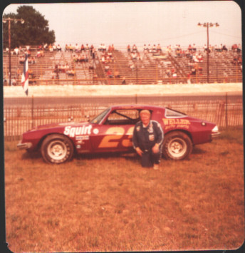 Buddy Stewart #25 USAC Late Model Stock Car Photo (1970's)