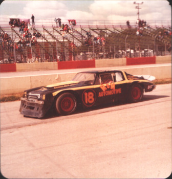 Kenny St. John #18 Late Model Camaro Stock Car Photo (1970's)