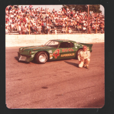 Don Rond-Ed Hine #4 Late Model Stock Car Photo (1978)