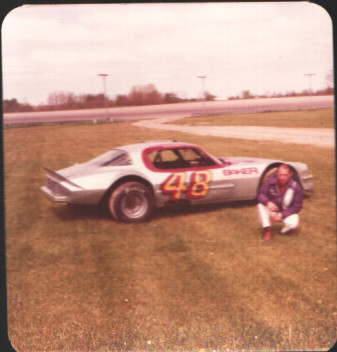 Bob Sensiba #48 Ed Howe Camaro Late Model ASA Stock Car Photo (1978)