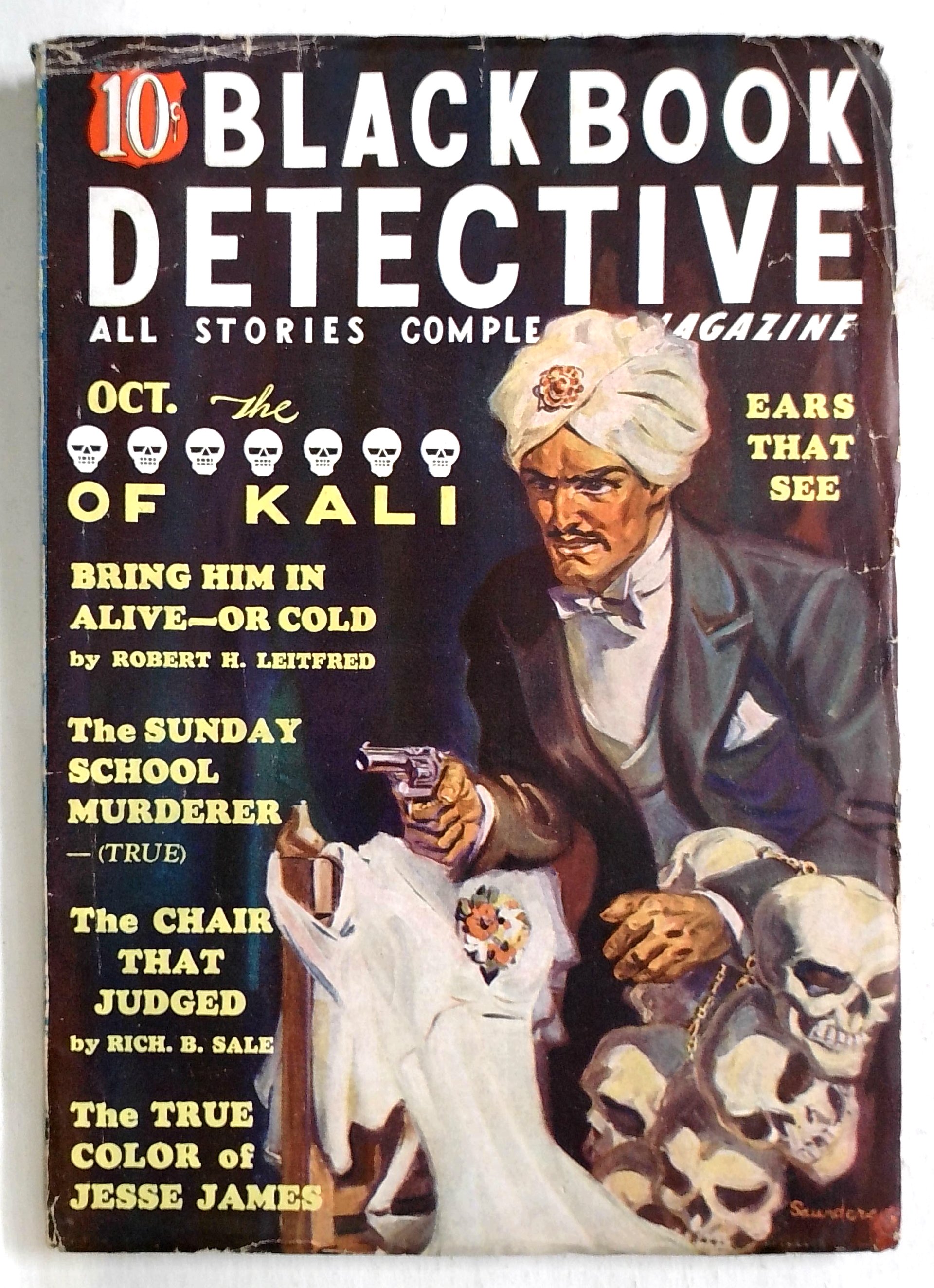 Black Book Detective — October 1936