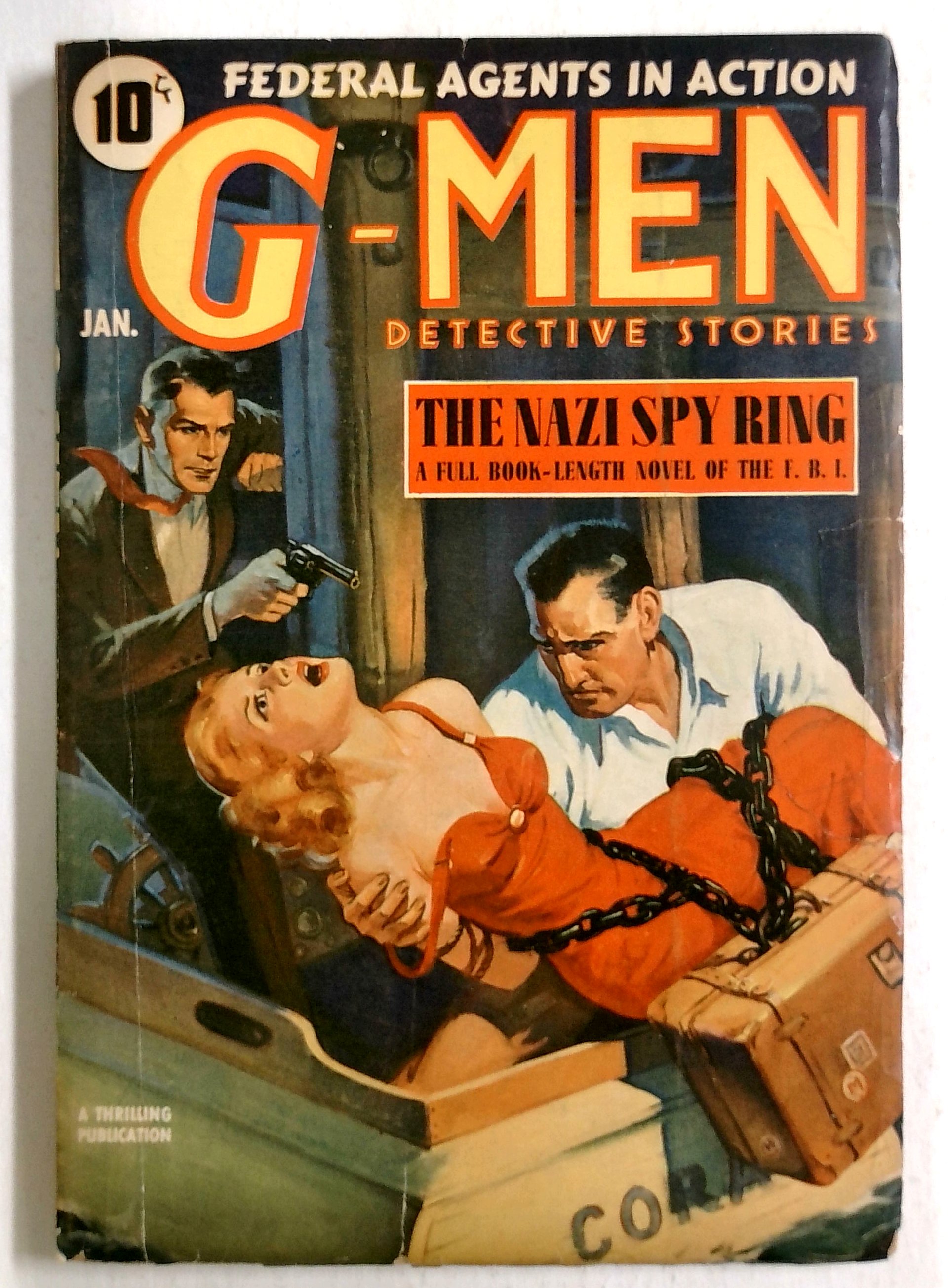 G-Men Detective Stories — January 1940