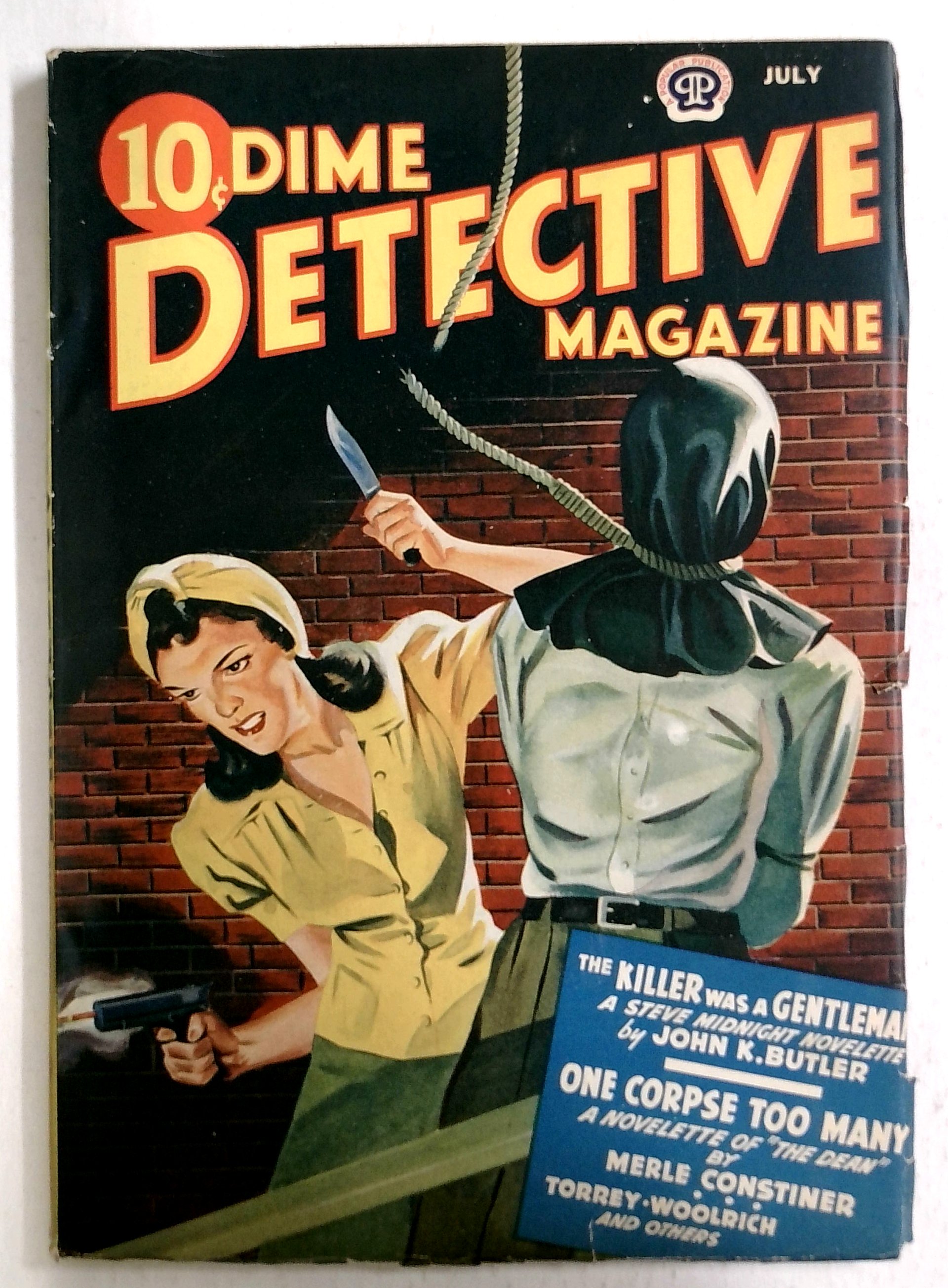 Dime Detective Magazine — July 1941