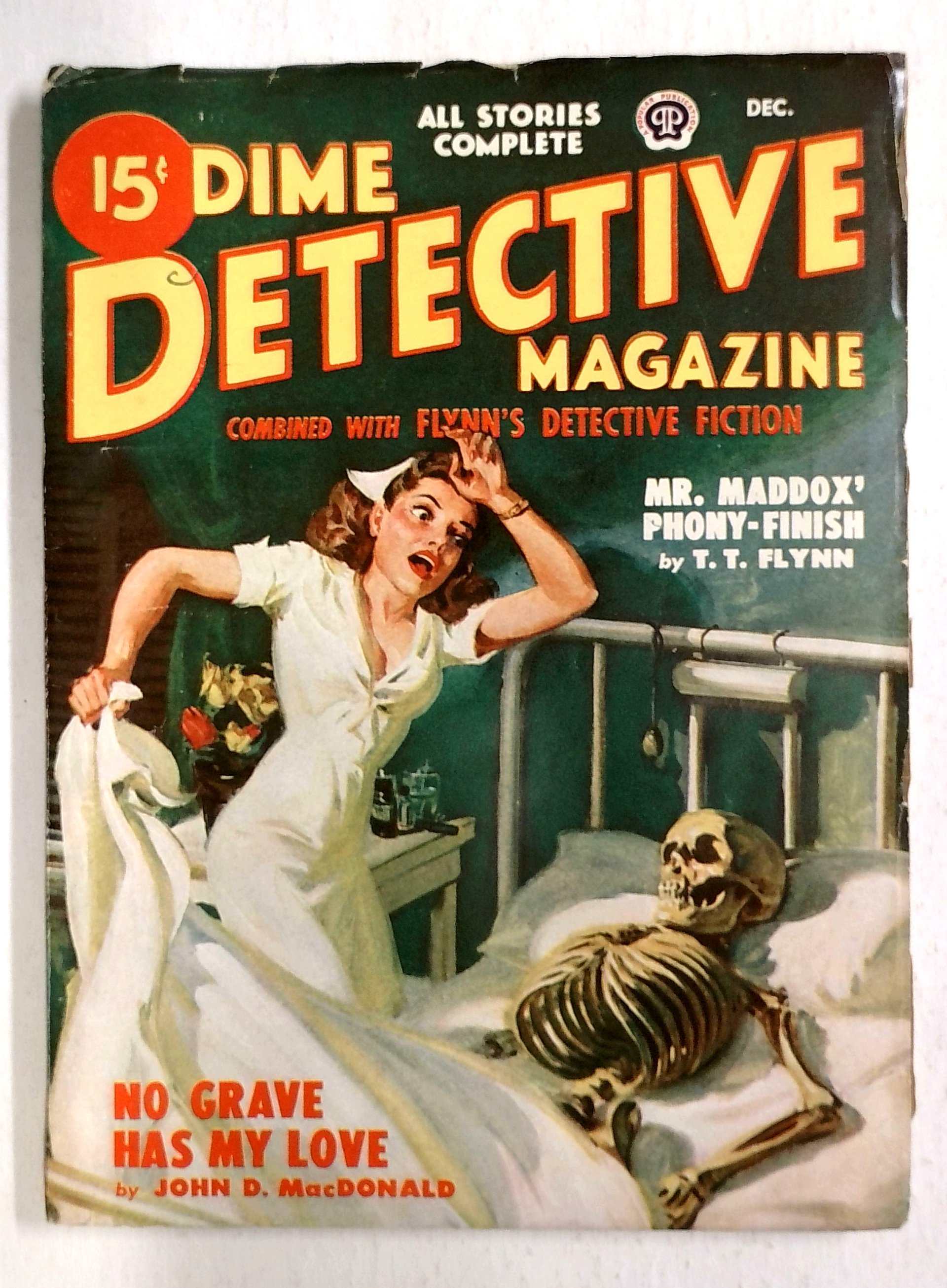 Dime Detective Magazine — December 1948
