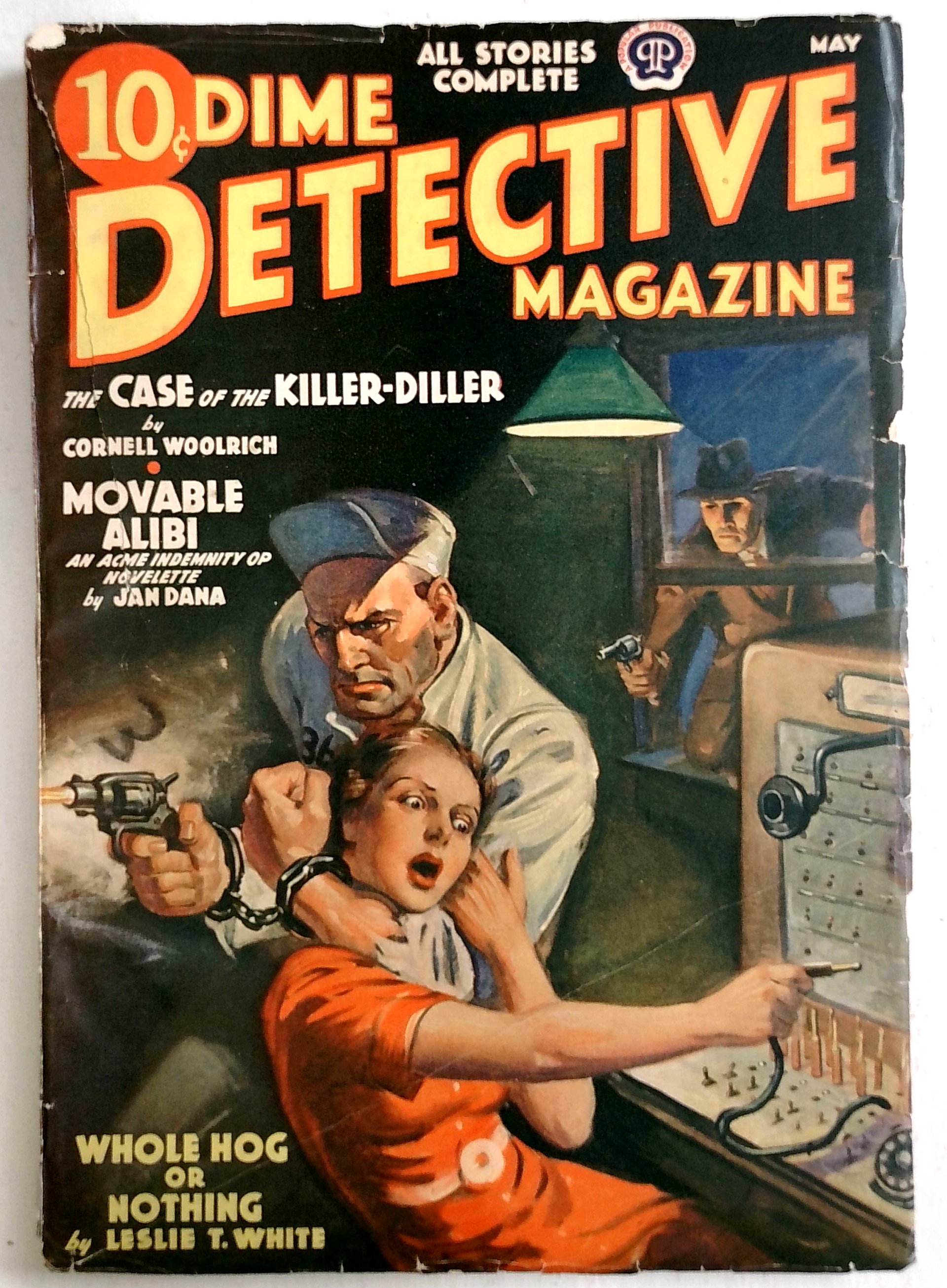 Dime Detective Magazine — May 1939