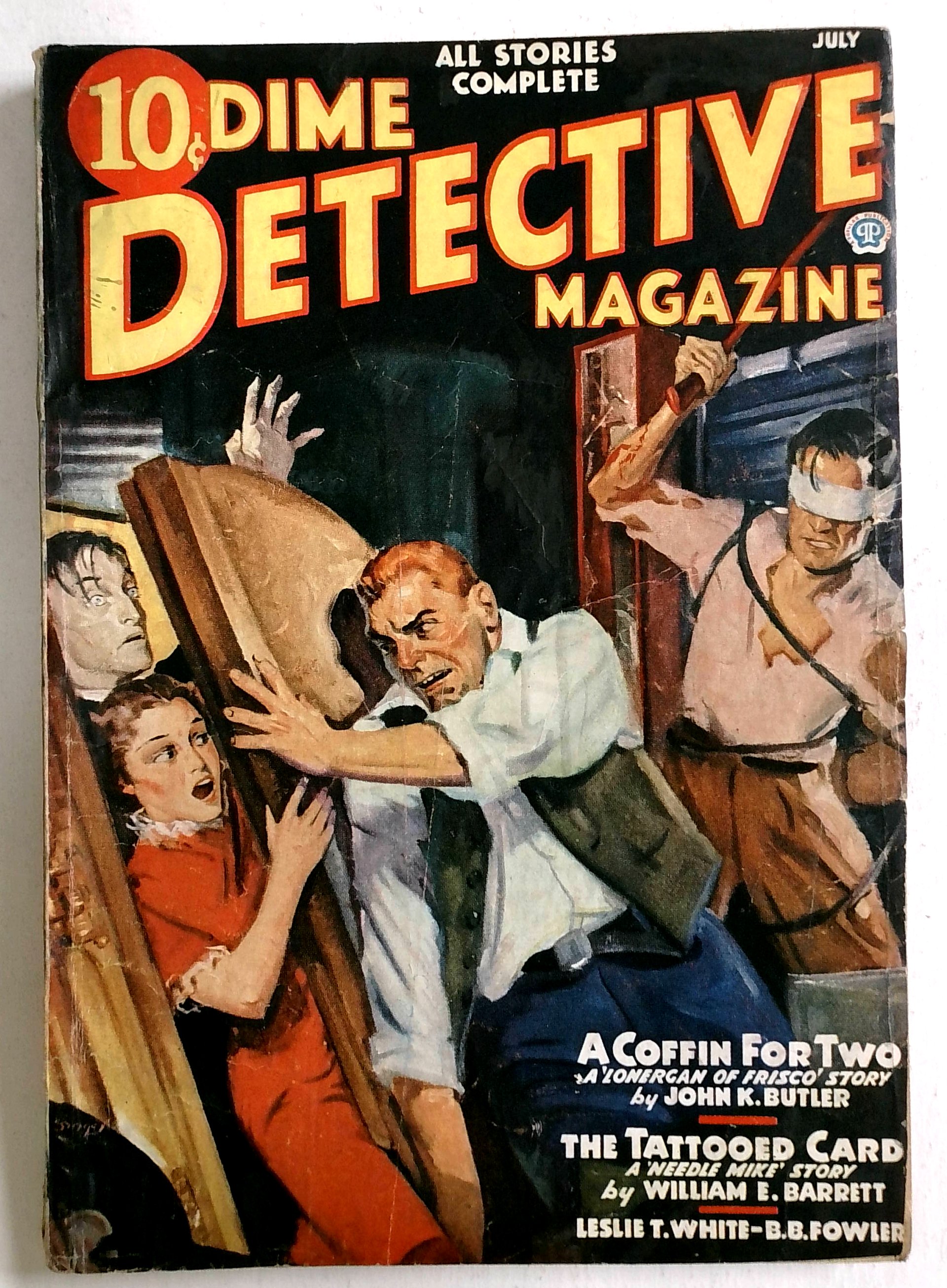 Dime Detective Magazine — July 1937