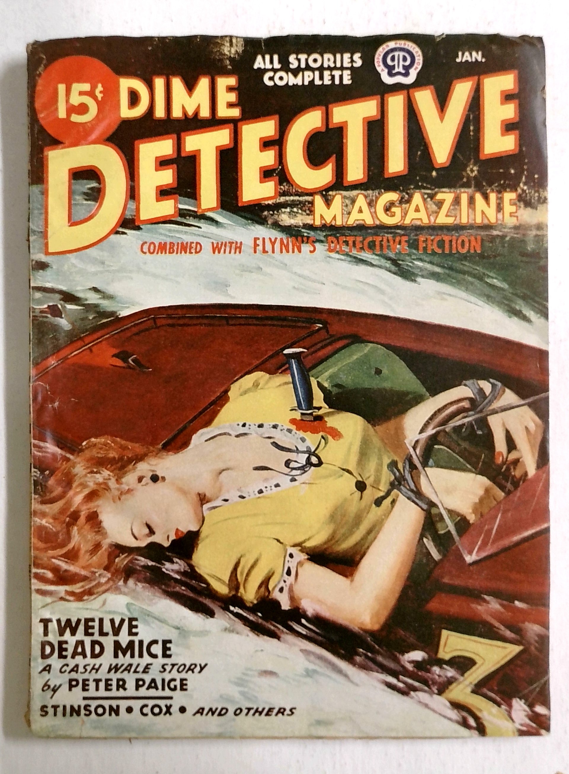 Dime Detective Magazine — January 1946