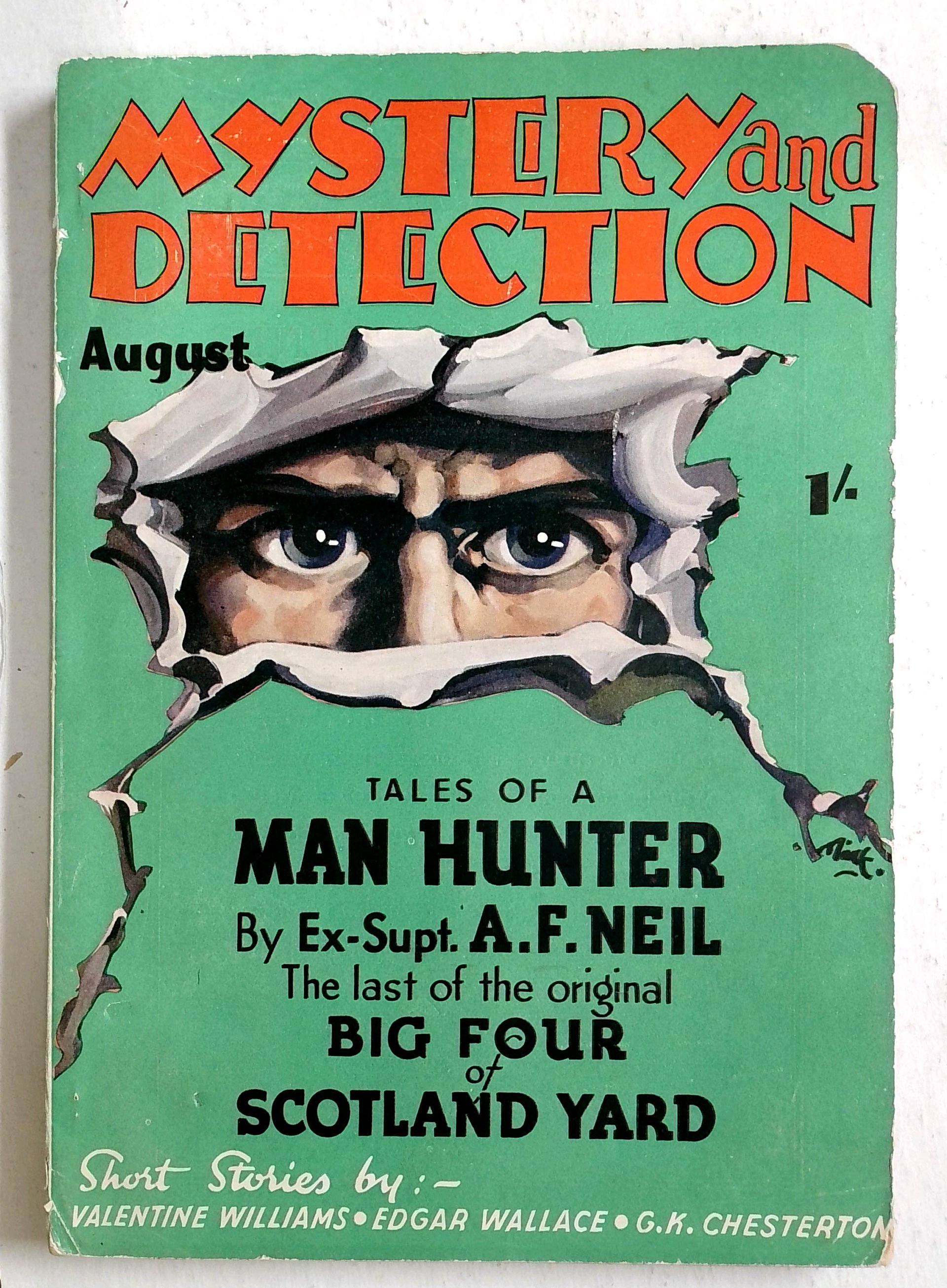Mystery and Detection — August 1935