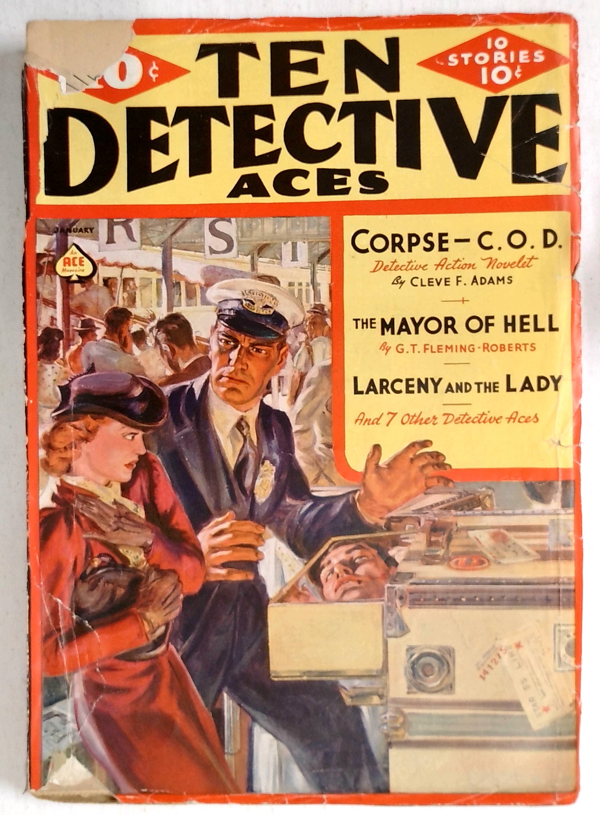 Ten Detective Aces — January 1939