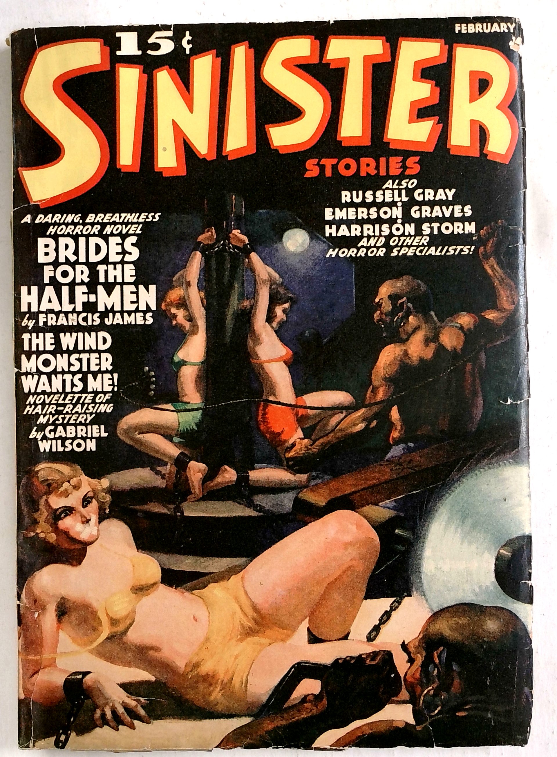 Sinister Stories #1 — February 1940