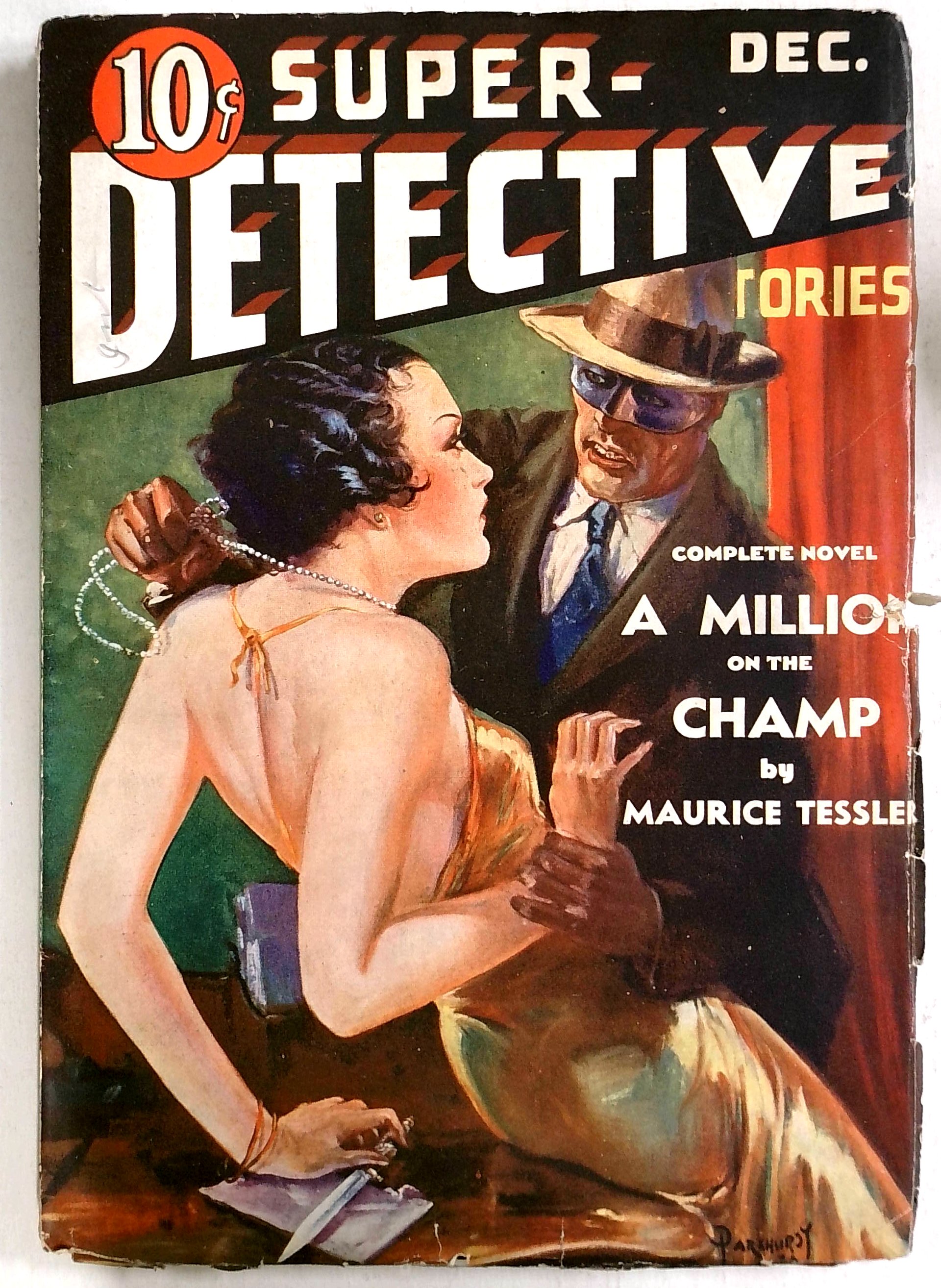 Super-Detective — December 1934