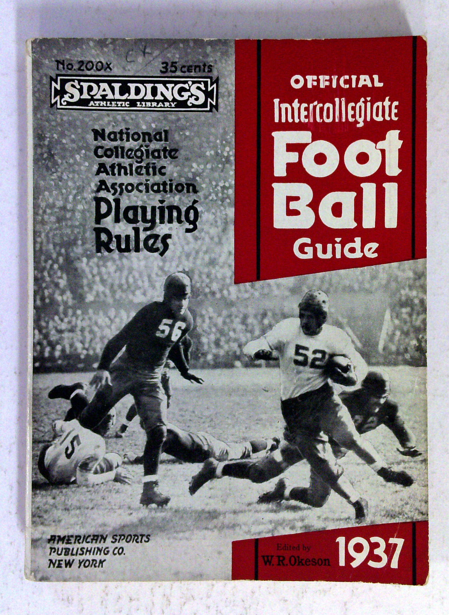 Official Intercollegiate Foot Ball Guide (1937)