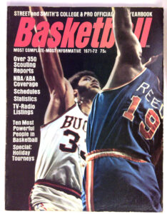 Street And Smith's College & Pro Official Basketball Yearbook (1971)