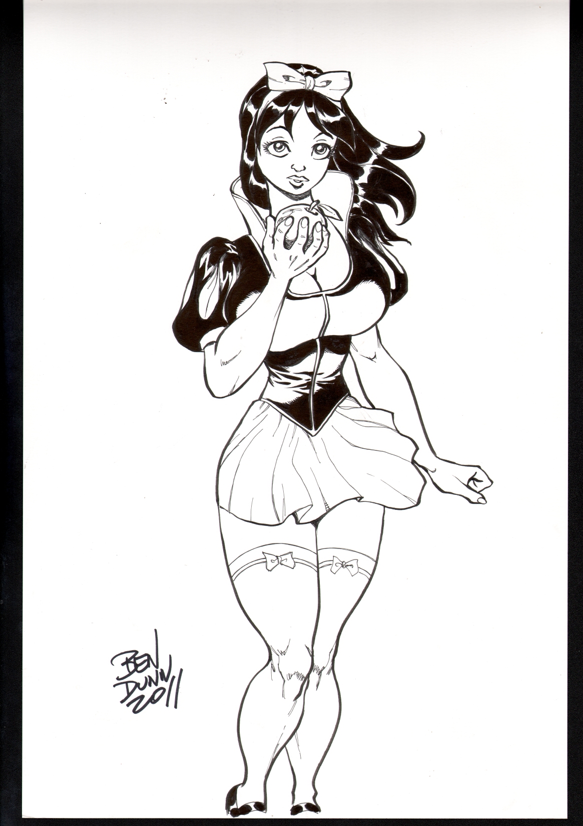Snow White Original Art by Ben Dunn Comic Art