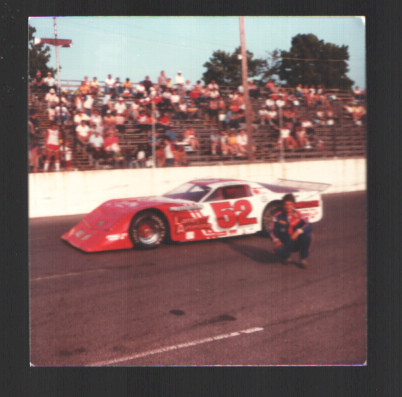 Butch Miller #52 In Ed Hunter Car at Berlin Speedway Photo (1977)