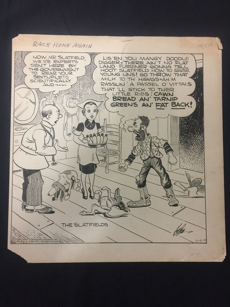 Ed Dodd Back Home Again Original Newspaper Comic Art Comic Art