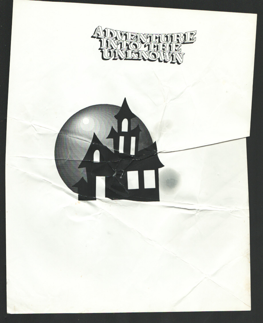 Adventures Into The Unknown Proposed New Logo Sheet Comic Art