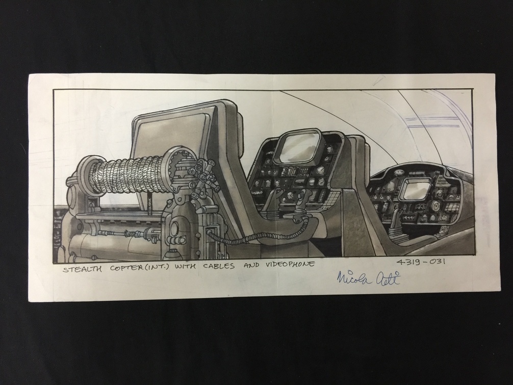 Nicola Cuti Animated TV Series Original Concept Art Comic Art