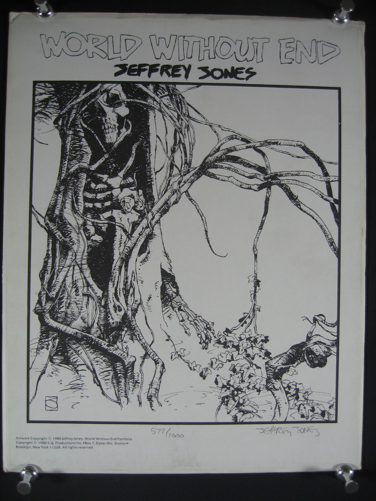 Jeffrey Jones Portfolio: World Without End Comic Art