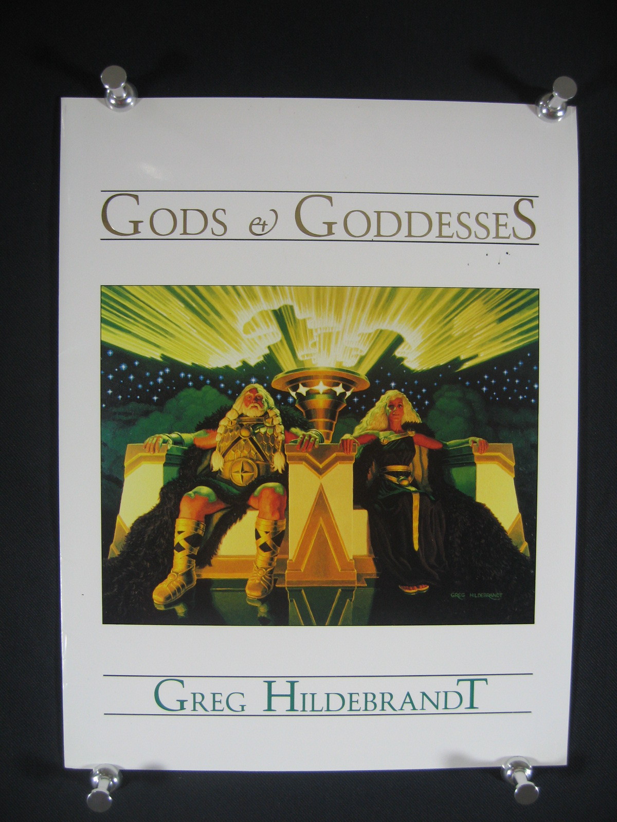 Greg Hildebrandt Portfolio: Gods And Goddnesses Comic Art