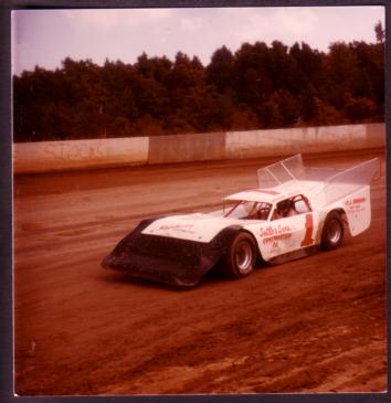 Roger Absher #1 Late Model Stock Car Racing Photo